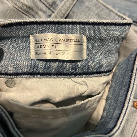 Lane Bryant Light Blue Flare Jeans - Picture 4 of 4